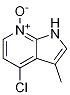 1H-pyrrolo[2,3-b]pyridine, 4-chloro-3-methyl-, 7-oxide Structure,688782-04-9Structure