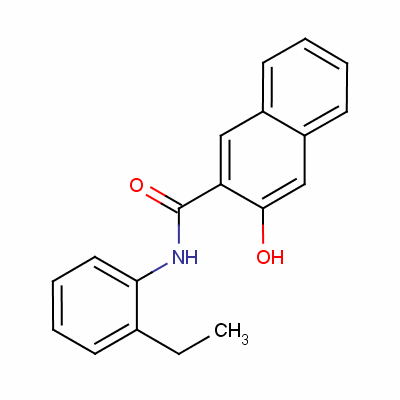 N-(2-ethylphenyl)-3-hydroxy-2-naphthalenecarboxamide Structure,68911-98-8Structure