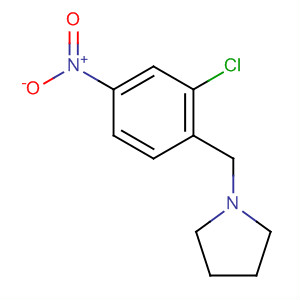 1-(2-Chloro-4-nitrobenzyl)pyrrolidine Structure,689300-82-1Structure