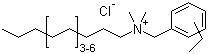 氯化[C12-18烷基[(乙苯基)甲基]二甲基]銨鹽結(jié)構(gòu)式_68956-79-6結(jié)構(gòu)式