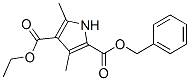 2-Benzyl 4-ethyl 3,5-dimethyl-1H-pyrrole-2,4-dicarboxylate Structure,68999-91-7Structure