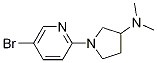 1-(5-Bromo-pyridin-2-yl)-pyrrolidin-3-yl-dimethylamine Structure,690264-82-5Structure