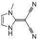 Propanedinitrile, (1,3-dihydro-1-methyl-2h-imidazol-2-ylidene)-(9ci) Structure,690268-27-0Structure