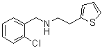 N-(2-chlorobenzyl)-2-(2-thienyl)ethylamine hydrochloride Structure,69061-17-2Structure