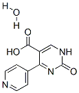 2-氧代-4-(4-吡啶)-1,2-二氫-5-嘧啶羧酸水合物結(jié)構(gòu)式_690631-95-9結(jié)構(gòu)式