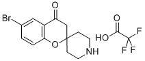 6-Bromospiro[chromene-2,4-piperidin]-4(3h)-onetrifluoroacetate Structure,690632-09-8Structure