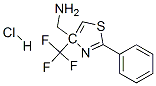 4-(Aminomethyl)-2-(4-trifluoromethyl)phenyl-1,3-thiazole hydrochloride Structure,690632-10-1Structure