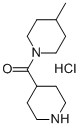 (4-Methylpiperidino)(4-piperidinyl)methanone hydrochloride Structure,690632-27-0Structure