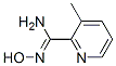 3-Methylpyridine-2-amidoxime Structure,690632-33-8Structure