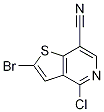 2-Bromo-4-chlorothieno[3,2-c]pyridine-7-carbonitrile Structure,690635-43-9Structure