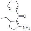 Methanone, (2-amino-5-ethyl-1-cyclopenten-1-yl)phenyl-(9ci) Structure,690660-91-4Structure