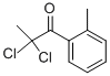 1-Propanone, 2,2-dichloro-1-(2-methylphenyl)-(9ci) Structure,69086-90-4Structure