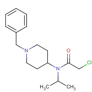 N-(1-benzyl-piperidin-4-yl)-2-chloro-n-isopropyl-acetamide Structure,690999-05-4Structure