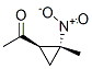 Ethanone, 1-(2-methyl-2-nitrocyclopropyl)-, trans-(9ci) Structure,69102-26-7Structure