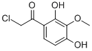 Ethanone, 2-chloro-1-(2,4-dihydroxy-3-methoxyphenyl)-(9ci) Structure,69151-93-5Structure