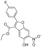 Ethyl 2-(4-fluorophenyl)-5-hydroxy-6-nitrobenzofuran-3-carboxylate Structure,691857-46-2Structure