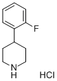 4-(2-Fluorophenyl)piperidine hydrochloride Structure,691875-81-7Structure