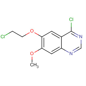 4-Chloro-6-(2-chloroethoxy)-7-methoxyquinazoline Structure,692059-26-0Structure