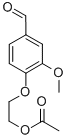 4-(2-Acetoxy-ethoxy)-3-methoxy-benzaldehyde Structure,692275-82-4Structure