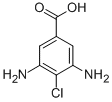 4-Chloro-3,5-diamino benzoic acid Structure,69236-82-4Structure