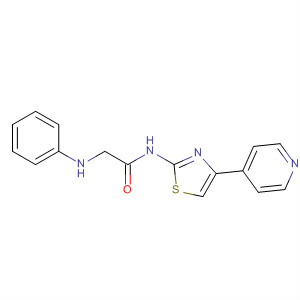 2-Phenylamino-n-(4-pyridin-4-yl-thiazol-2-yl)-acetamide Structure,692876-78-1Structure