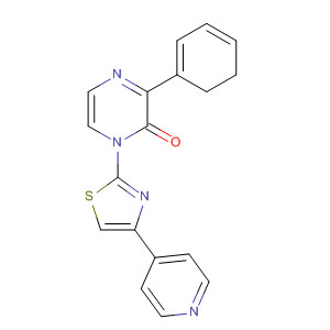 5,6-Dihydro-3-phenyl-1-[4-(4-pyridinyl)-2-thiazolyl]-2(1h)-pyrazinone Structure,692886-03-6Structure