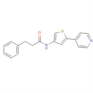 3-Phenyl-n-(5-pyridin-4-yl-thiophen-3-yl)-propionamide Structure,692886-39-8Structure