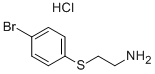 2-[(4-Bromophenyl)thio]ethanamine hydrochloride Structure,69326-62-1Structure