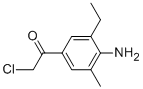 Ethanone, 1-(4-amino-3-ethyl-5-methylphenyl)-2-chloro-(9ci) Structure,693288-44-7Structure