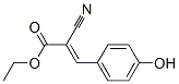 2-Propenoic acid, 2-cyano-3-(4-hydroxyphenyl)-, ethyl ester Structure,6935-44-0Structure