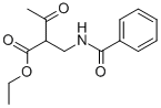 Ethyl 2-(n-benzoylaminometheyl)-3-oxobutyrate Structure,69396-18-5Structure