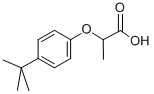 2-(4-Tert-butylphenoxy)propanoicacid Structure,6941-12-4Structure