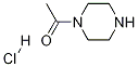 Ethanone, 1-(1-piperazinyl)-, hydrochloride (1:1) Structure,69414-53-5Structure