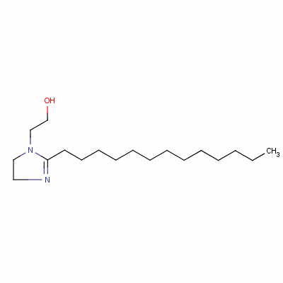 1H-imidazole-1-ethanol,4,5-dihydro-2-tridecyl- Structure,6942-02-5Structure