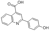 2-(4-Hydroxyphenyl)quinoline-4-carboxylic acid Structure,6952-34-7Structure