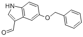 5-Benzyloxyindole-3-carboxaldehyde Structure,6953-22-6Structure