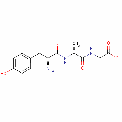 H-tyr-d-ala-gly-oh Structure,69537-64-0Structure