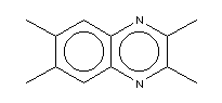 2,3,6,7-四甲基喹噁啉結(jié)構(gòu)式_6957-19-3結(jié)構(gòu)式