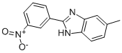 5-Methyl-2-(3-nitrophenyl)-1h-benzoimidazole Structure,69570-94-1Structure