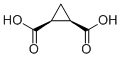 Cis-cyclopropane-1,2-dicarboxylic acid Structure,696-74-2Structure