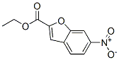 2-Benzofurancarboxylic acid, 6-nitro-, ethyl ester Structure,69603-99-2Structure