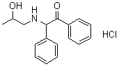 Acetophenone, 2-[(2-hydroxypropyl)amino]-2-phenyl-,hydrochloride (8ci) Structure,6962-12-5Structure