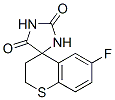 6-Fluoro-2,3-dihydro-2h,5h-spiro[imidazolidine-4,4-thiochromene]-2,5-dione Structure,69627-84-5Structure