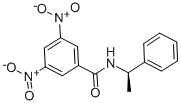 (R)-(-)-N-(3,5-Dinitrobenzoyl)-α-phenylethylamine Structure,69632-32-2Structure