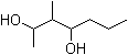 3-Methyl-2,4-heptanediol Structure,6964-04-1Structure