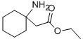 (1-Amino-cyclohexyl)-acetic acid ethyl ester Structure,696645-77-9Structure