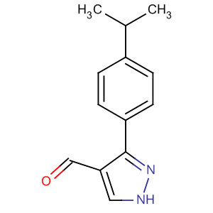 3-(4-Isopropylphenyl)-1h-pyrazole-4-carbaldehyde Structure,696646-74-9Structure