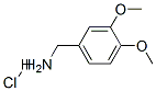 3,4-Dimethoxybenzylamine hydrochloride Structure,6967-51-7Structure