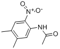 N-(4,5-dimethyl-2-nitro-phenyl)-acetamide Structure,6970-77-0Structure