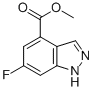 6-Fluoro-4-indazolecarboxylicacidmethylester Structure,697739-05-2Structure